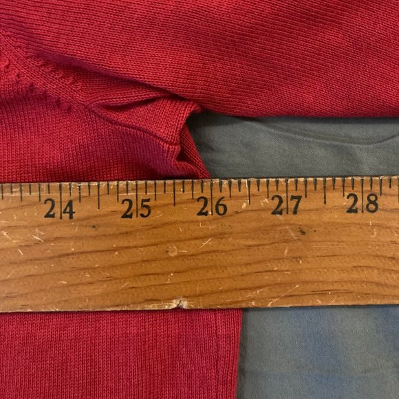 Tommy Hilfiger Crewneck Pullover Sweater XXL Chili Pepper Red NWT 100% Cotton - Picture 14 of 16